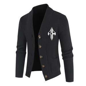 New Winter <b>Sweater</b> Wholesale Wool / Acrylic Material High Quality Custom Logo New Design <b>Men's</b> <b>Cardigan</b> by ATLANTIC - Product Image 6