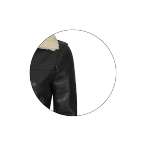 Chaqueta de Invierno para Hombre 2024, Modelo Mono Riders, de Alta Calidad, Cuero Genuino de Piel de Oveja, Impermeable, Transpirable y Resistente al Viento - Product Image 3