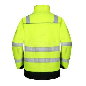 Chaquetas de Trabajo de Seguridad de Último Diseño para Hombre, Cinta Reflectante, Tejido de Algodón Transpirable y Ligero, Certificación EN, Ropa de Trabajo para Exteriores - Product Image 5