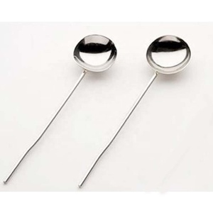 Long Stick Design Handle <b>Gold</b> Matt <b>Mirror</b> Polished Spoon Fork Salad Server Set with Long Amazing Design Handle - Product Image 4