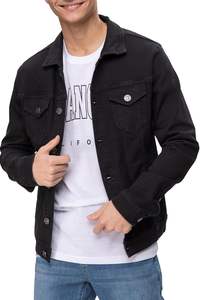 Chaqueta vaquera clásica de manga larga para hombre, ropa resistente con botones, moda vaquera - Product Image 3