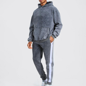 Nouvelle Arrivée Survêtement Unisexe en Coton Imprimé Léger Vintage Polaire à Capuche Personnalisable Logo Vêtements de Sport Hiver - Product Image 6