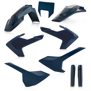 Acerbis Full Plastic ABS Motorcycle Fairing <b>Kit</b> for Husqvarna for Customizing Your Ride - Product Image 1