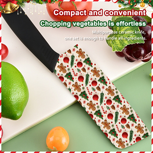 Cuchillo de Chef de Cerámica con Mango de Plástico para Cocina Casera, Precio de Fábrica, Entrega Rápida, en Existencia - Product Image 4