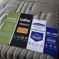 Étiquettes de matelas imprimées tissées bio OEKO-TEX modernes - Tailles et couleurs personnalisables pour l'industrie mondiale de la literie et du mobilier