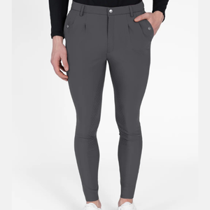 Pantalones de Montar a Caballo Elegantes para Hombre, Ajustados, Duraderos, Transpirables, Elásticos, Personalizados, Pantalones de Rendimiento Ecuestre - Product Image 1