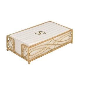 <b>Red</b> Color Customized Metal Tissue Holder Durable Eco-Friendly Luxury Carton High Standard Quality Home Hotel Restaurant Use - Product Image 4