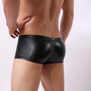 Breathable Hot Sales OEM Men's Underwear Briefs Classic Bamboo Weaving Solid Logo Waistband Seamless Anti-Bacterial Quick Dry - Product Image 5