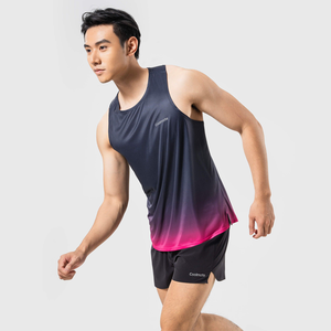 MADE IN VIETNAM printed <b>running</b> <b>singlet</b> for men - Product Image 5