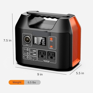Nouvelle station d'alimentation portable de première classe 300W 296Wh Batterie lithium-ion 110V Sortie AC onde sinusoïdale pure Port RV Camping en plein air Chasse - Product Image 2