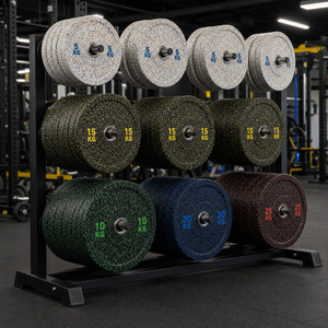 Discos de Goma <span class=keywords><strong>con</strong></span> Marcas de Peso Personalizadas FABA SPORT, Coloridos y Resistentes, para <span class=keywords><strong>Ejercicios</strong></span> de Fuerza y Culturismo - Product Image 5