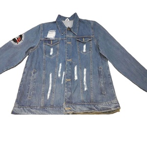 Chaqueta vaquera lavada reversible de otoño para mujer, estilo impermeable personalizado para chicas jóvenes, chaqueta teñida lisa de mezclilla americana - Product Image 3