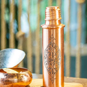 Vintage Antique Selling Copper Water Bottles Colourful <b>Printed</b> Drinkware Excellent for Daily Usage Customized Designs 1000ml - Product Image 1