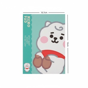 Papeterie créative Kawaii Bt21, notes autocollantes Kpop, carnet pliable multifonctionnel - 12245 - Product Image 4