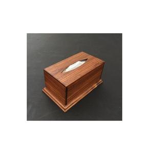 กล่องทิชชู่ทำมือดีไซน์สวยกล่องไม้ทิชชูสำหรับตกแต่งบ้าน - Product Image 1