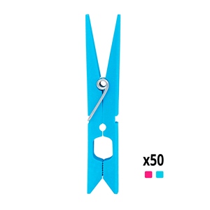 Mollette in plastica x50 - Product Image 1