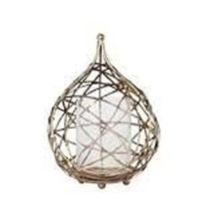 Linterna de metal con acabado de color marrón redondo de diseño clásico hecha de linternas de metal de hierro para decoración de hogar y jardín al precio más barato - Product Image 5