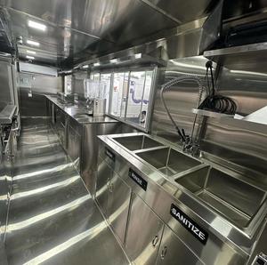 Camion de restauration mobile rapide, extérieur, neuf, conteneur de cuisine préfabriqué, kiosque à café, boutique pour l'Europe pour Fast Mobile - Product Image 4