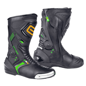 New Design Men Motorcycle Biker Racing Leather <b>Boot</b> Motorbike Racing <b>Boots</b> With Customizable Leather Fabric Made Motorbike Shoes - Product Image 3