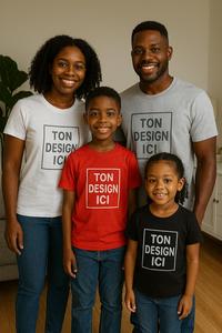 T-shirts personnalisés 100% coton unis pour hommes T-shirts lourds T-shirt personnalisé été avec logo écran 3d pour hommes T-shirt à impression bouffante - Product Image 6