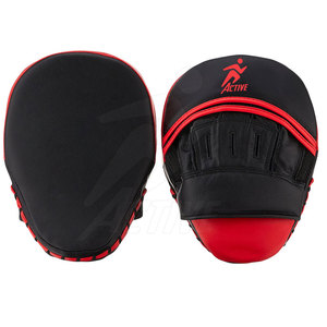 Diseñe sus propias almohadillas de enfoque Almohadillas de enfoque hechas en cuero Almohadillas de enfoque con logotipo personalizado OEM para uso en boxeo - Product Image 2