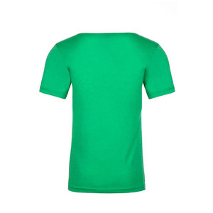 Camiseta Unisex 60% Algodón Peinado 40% Poliéster Cuello Redondo con Ribete en los Hombros - Product Image 1