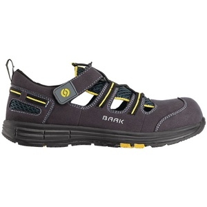 Rene2 Blue/Yellow Microfiber/<b>Mesh</b> Safety Sandal Size 46 S1P SRC ESD EN20345 - Product Image 1