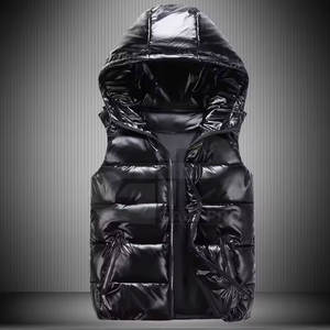 Logo personnalisé Gilet bouffant Vêtements d'hiver matelassés légers unisexe Vente en gros Gilet bouffant Veste chaude sans manches - Product Image 2