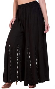 Pantalones elegantes para mujer para práctica de yoga y estilo cómodo de verano para yoga Pijamas cómodos de rayón para mujer y pantalones elegantes - Product Image 3