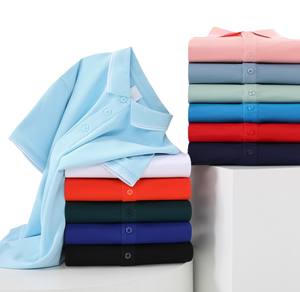 Bangladesh China Factory Price Short Sleeve <b>Polo</b> <b>Shirt</b> Unisex Workwear Turn Down Collar Double Sided Color Scheme <b>Polo</b> <b>Shirt</b> - Product Image 1