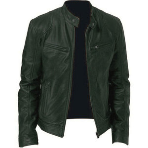 Chaqueta de Motociclista de Cuero de Invierno de Alta Calidad, Transpirable y de Secado Rápido, para Hombre, Precio de Fabricación Profesional - Product Image 4