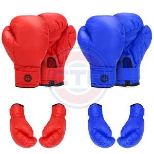 Guantes de Boxeo para Niños con Logotipo Personalizado CTR SPORTS 2024, de Alta Calidad, Impresión por Transferencia de Calor, 8oz 12oz, para Entrenamiento y Combate, con Rayas - Product Image 2