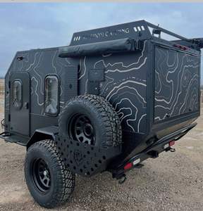 CARAVANE TEARDROP 4 PERSONNES 4X4 MINI REMORQUE HAUTE QUALITÉ avec CERTIFICAT CE 2026 D'EUROPE/USA - Product Image 4