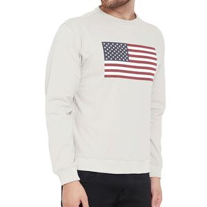 เสื้อสเวตเชิ้ตสำหรับผู้ชายเสื้อสเวตเชิ้ตพิมพ์ลายโพลีเอสเตอร์ผ้าฝ้ายโพลีเอสเตอร์ออกแบบได้ตามต้องการ - Product Image 5