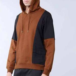 Sweat-shirts en polaire d'hiver grande taille, logo personnalisé imprimé, 100% coton respirant, design avec poche, confortable, personnalisable pour hommes - Product Image 4