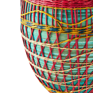 Vase à fleurs décoratif moderne en jonc de mer tressé, fait main en porcelaine de haute qualité, fabriqué au Vietnam, pour toutes occasions, vente en gros - Product Image 4