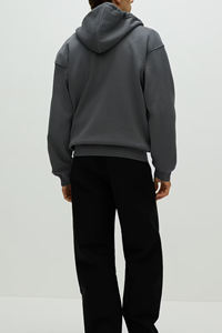 Nueva Llegada, Sudadera con Capucha y Cremallera para Hombre, Estilo Urbano, Poliéster/Algodón, Gruesa, Corte Cuadrado, Fabricada por AntiqueFashion - Product Image 3