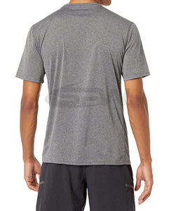 เสื้อยืดผู้ชายสไตล์สปอร์ตเสื้อแห้งเร็วเสื้อออกกำลังแขนสั้นน้ำหนักเบาสำหรับใส่วิ่งออกกำลังกายฟิตเนส - Product Image 2