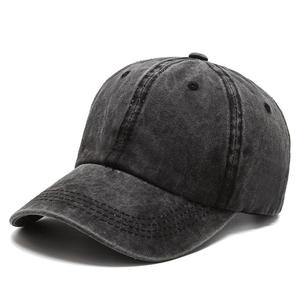 Vente en gros Casquettes de baseball unisexes vintage 100% coton réglables pour papa - Product Image 4