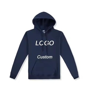 Sweats à capuche zippés surdimensionnés et lourds Streetwear Sweat-shirt en coton avec logo personnalisé en vrac vente en gros - Product Image 2