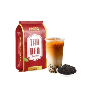 Envío gratis té en polvo té negro 500g sabor tradicional té negro fabricante vietnamita