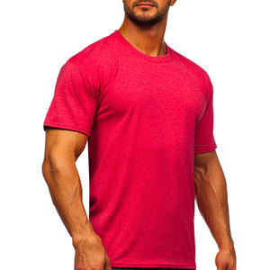 Camiseta de algodón de alta calidad para hombre, ropa de calle con logotipo personalizado, Camiseta ajustada con cuello redondo y timbre, tela transpirable de secado rápido, 220g - Product Image 5