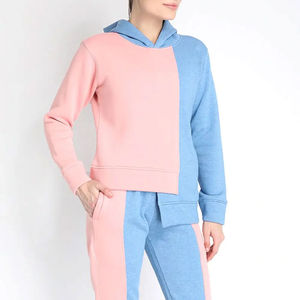 Vêtement tendance à la vente chaude Nouveau design Hommes Hiver Streetwear Survêtement à capuche Imprimé Couleur unie Look tendance - Product Image 6