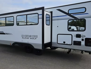El mejor!! Venta al por Mayor de Remolques de Viaje Económicos 2024 2023 2022 Camper Forest River Alpha Wolf 26DBH-L - Product Image 2