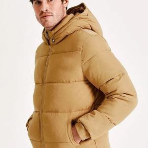 Style personnalisé hommes noir chaud imperméable à capuche doudoune vente en gros Streetwear matelassé doudoune pour hommes vestes - Product Image 3