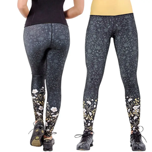 Venta al por mayor de cintura alta Yoga entrenamiento deporte Fitness gimnasio corsé sin costuras invierno personalizado cintura Legging - Product Image 2