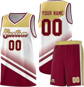 Ensemble maillot et short de basket-ball de haute qualité sur mesure Impression par sublimation respirante - Product Image 6