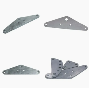 Высоковольтная стальная арматура для воздушных линий электропередачи и подстанций | Вилочные пластины горячего цинкования, стандарт IEC - Product Image 1