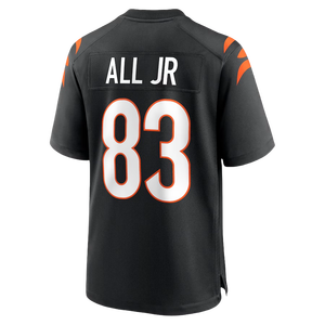 2025 Mais Vendidos Cincinnati Costurado Futebol Americano Jersey 83 Todos JR 85 C. Uniforme Masculino Johnson 29 Taylor-Britt Bengals - Product Image 4