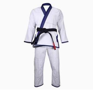 Fabricación de fábrica Corte profesional Personalizado Artes marciales Jiu Jitsu brasileño GI Kimono para entrenamiento de artes marciales - Product Image 2